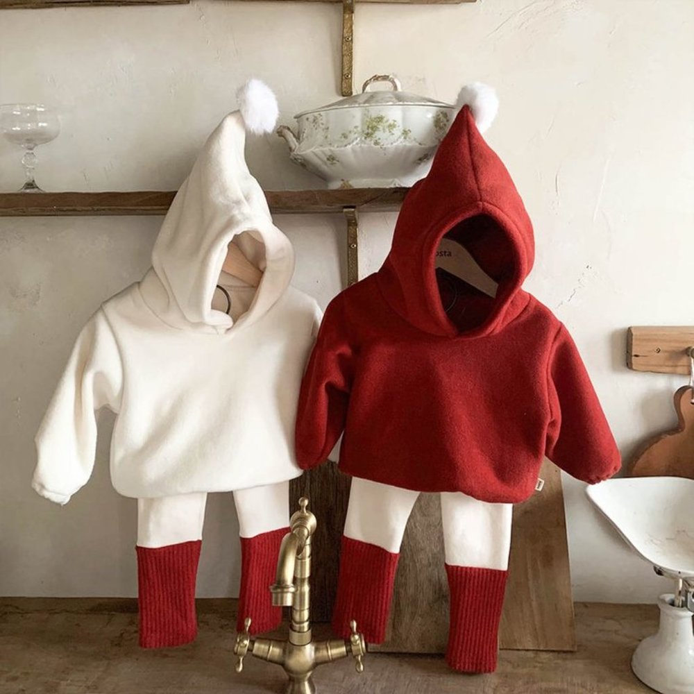Baby Fleece 2 Piece Set of Pants and Hoodie (9-12M)